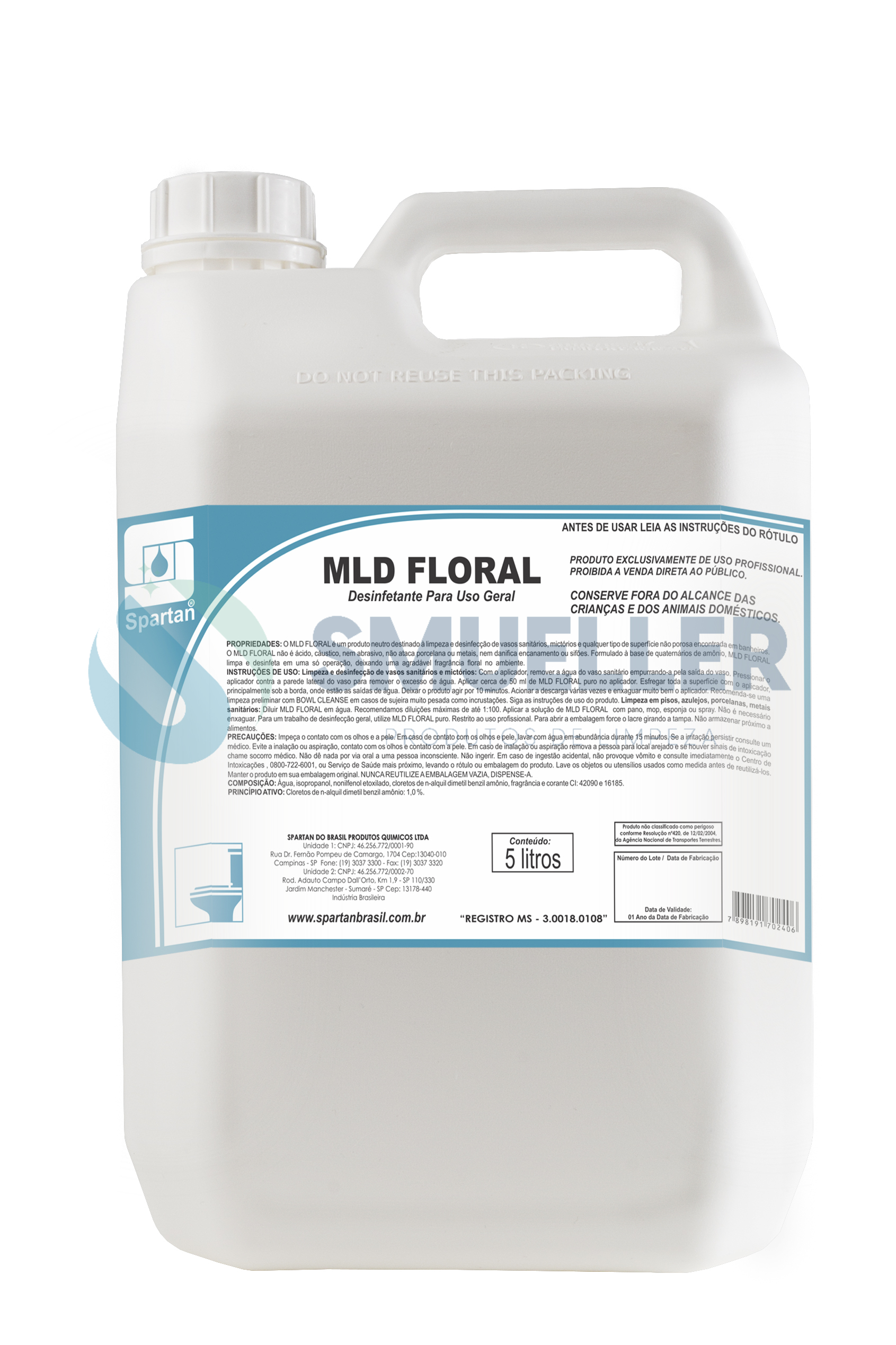 MLD FLORAL - Limpador Desinfetante Uso Geral
